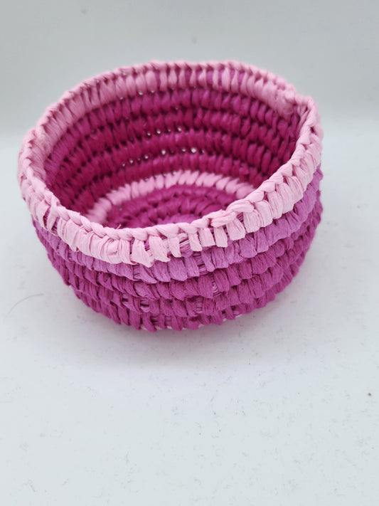 Pink Small Trinket Basket