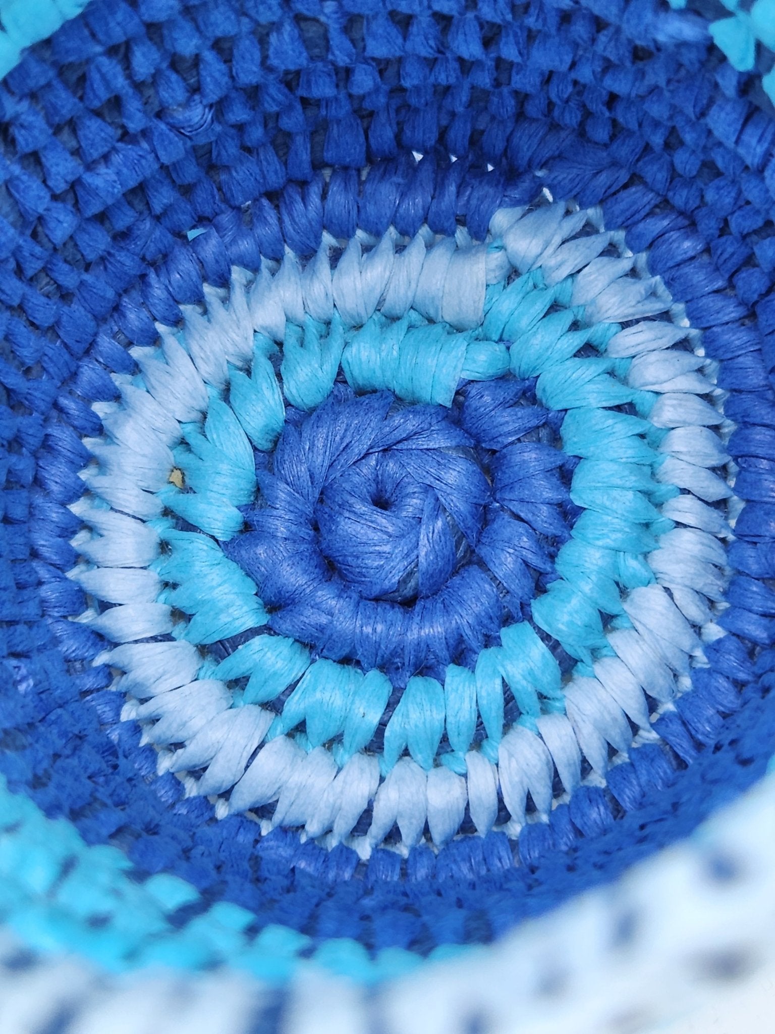 Blue Pen Holder Basket - Yalburu Weaving